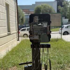 Elektro nabíjecí stanice pro cyklisty