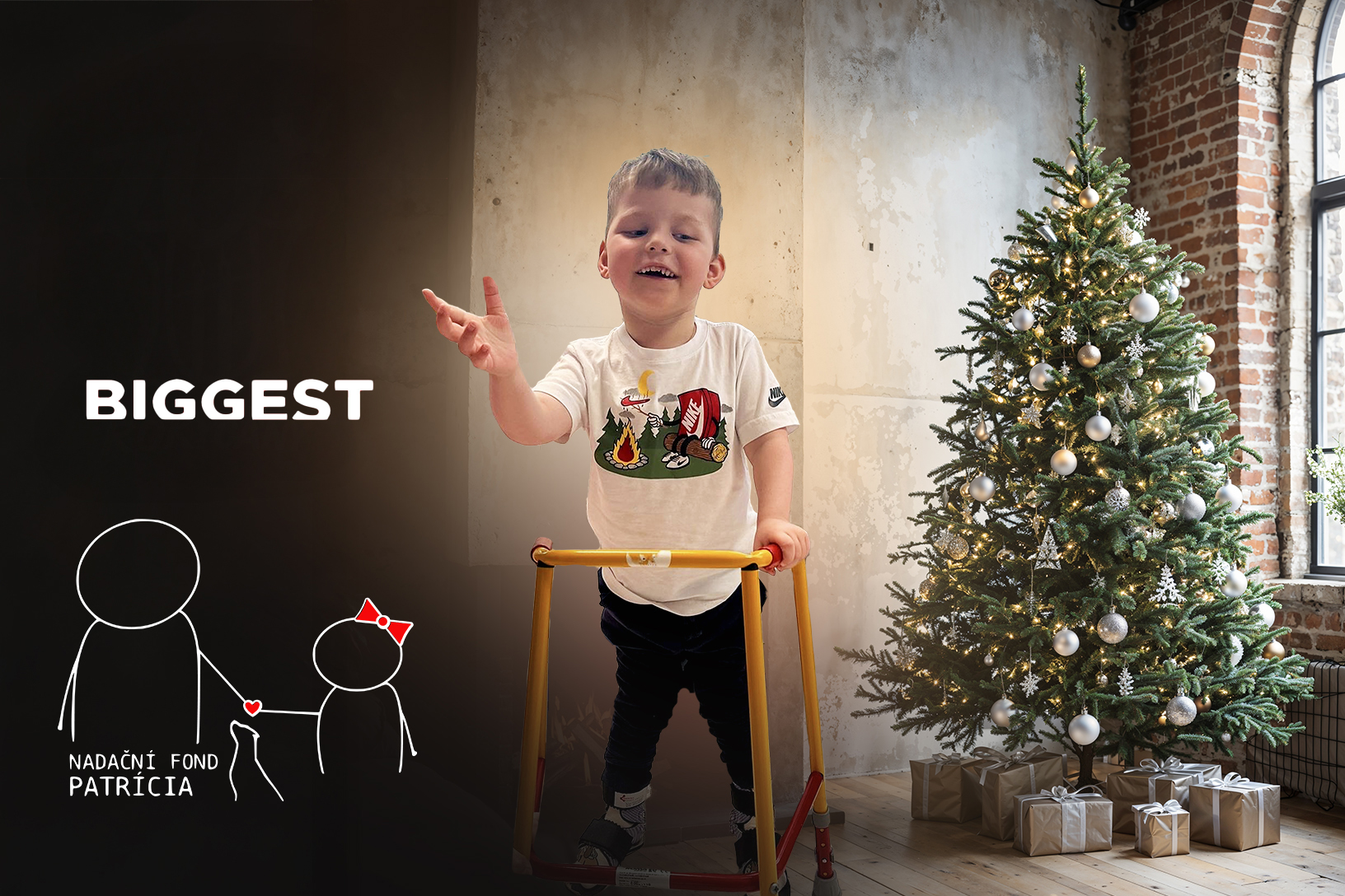 Vánoce s otevřeným srdcem pro Nicolase