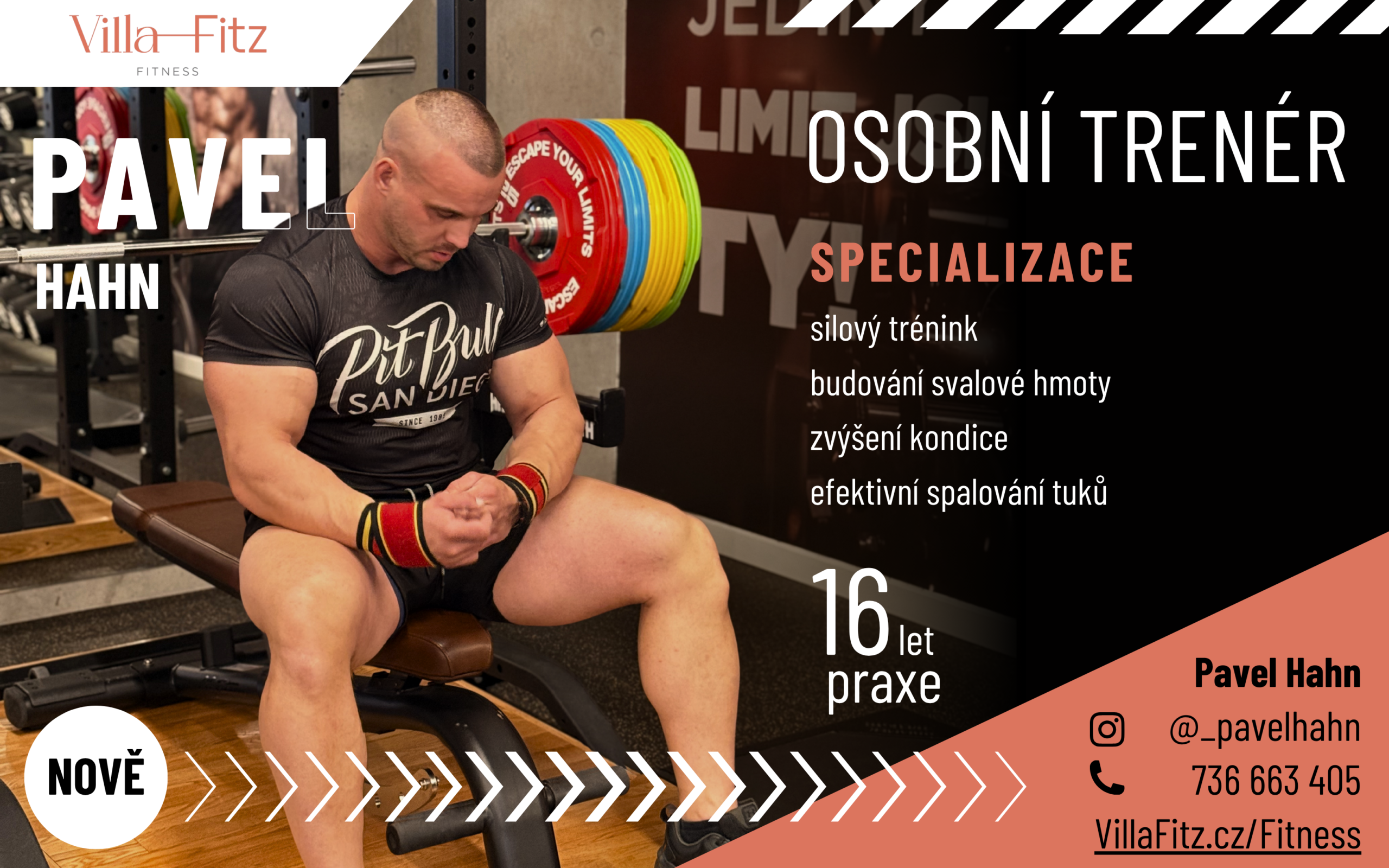 Novinka. Osobní trenér Pavel Hanh