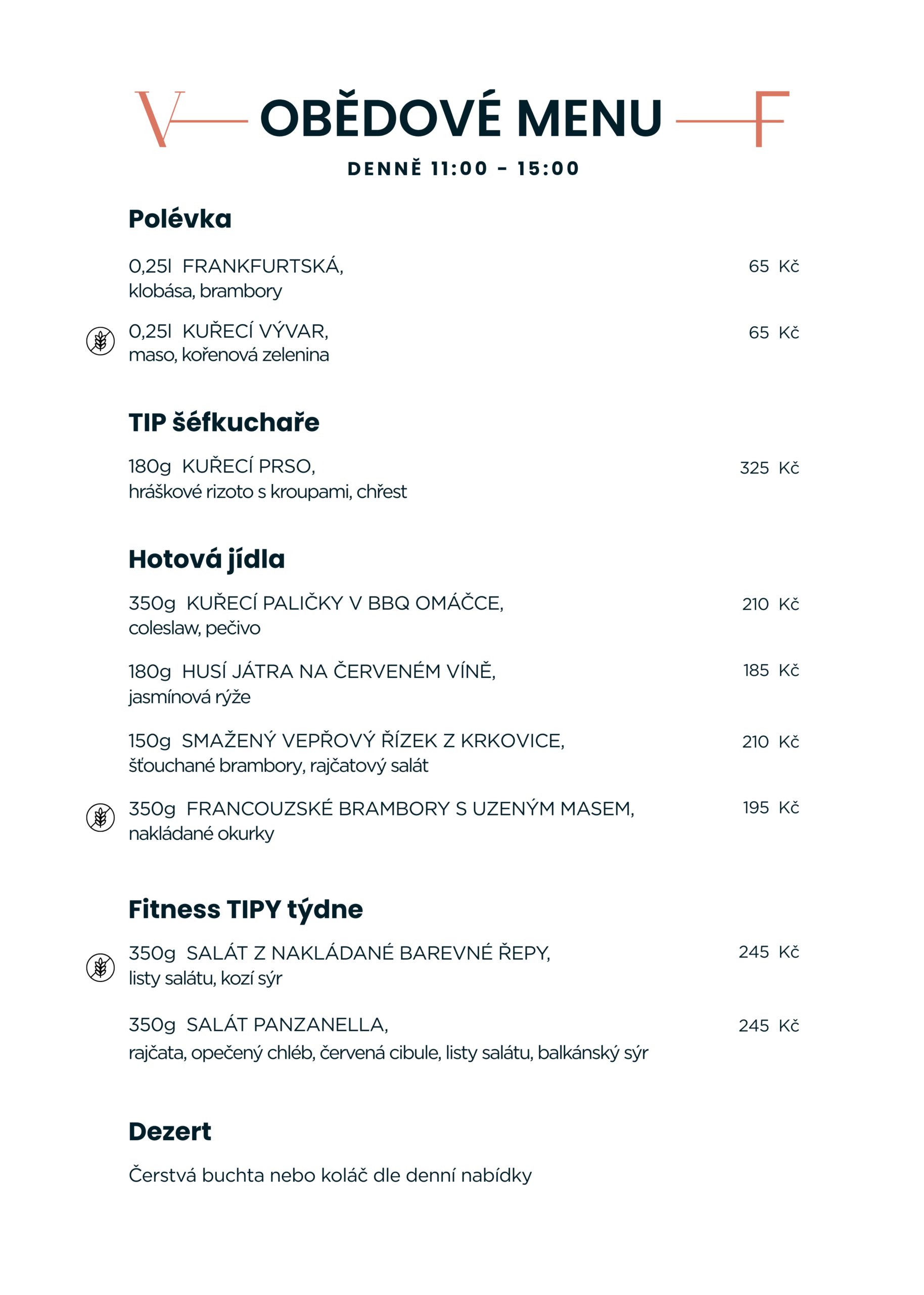 obědy 11.-15.5.