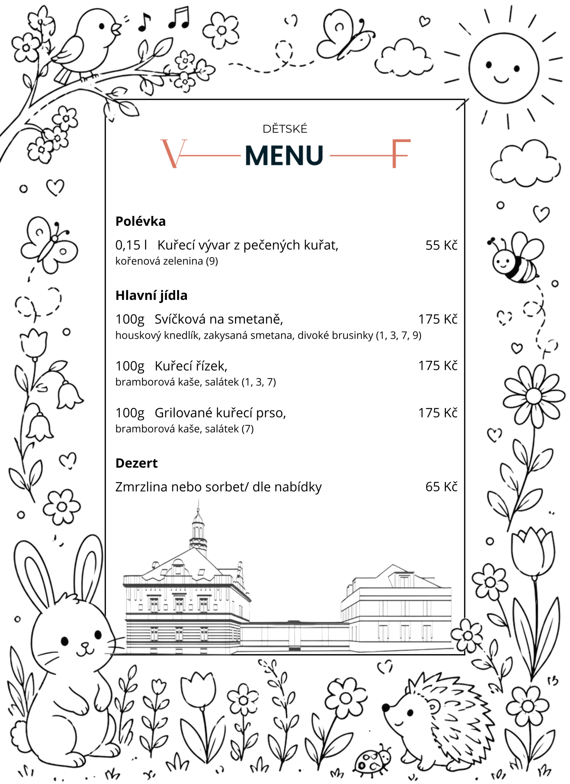 ČJ dětské menu LÉTO 2026