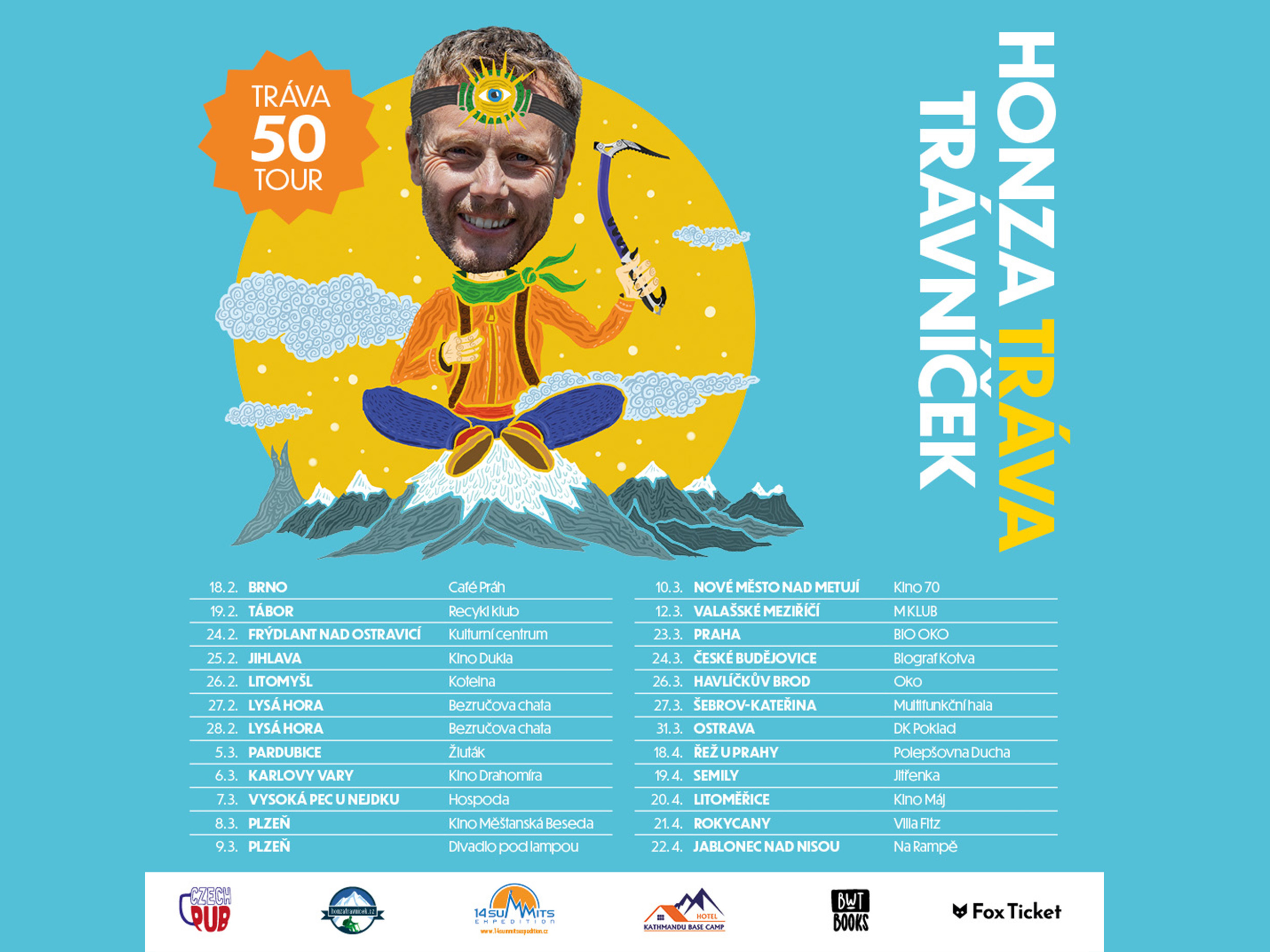 Honza Tráva Trávníček: Tráva 50 tour | Rokycany